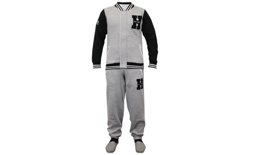 Image 8: Men's Two-Piece Tracksuit Set