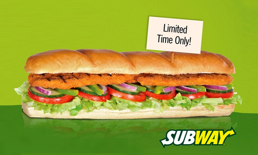 Image 1: Subway $6 Foot-Long Sub