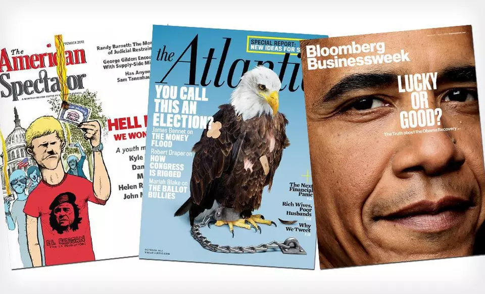 Politics or Business Magazine Subscription (Up to 58% Off). Eight Options Available. Free Shipping and Returns. - Second Medium