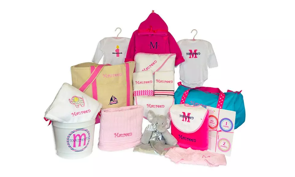 3-, 6-, 9-, or 12-Month Subscription of Personalized Baby Gifts from Baby Be Hip (Up to 40% Off) - Primary Image