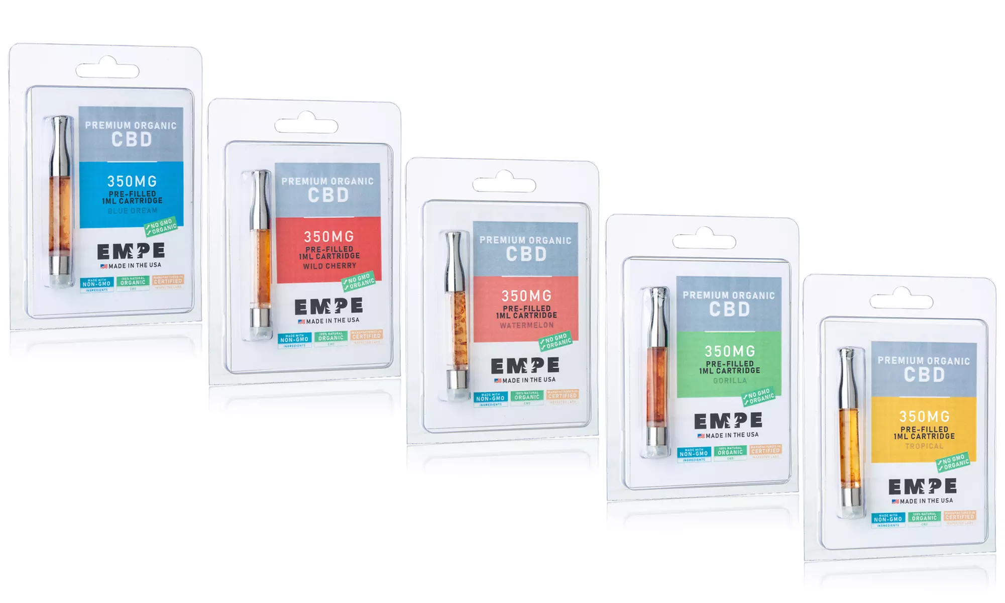 CBD Vape Cartridge (200mg or 350mg) from EMPE CBD - Primary Image
