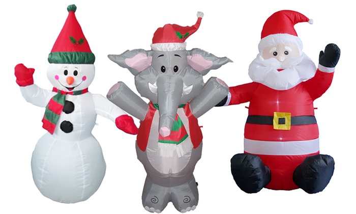 Inflatable Holiday Decorations Groupon Goods