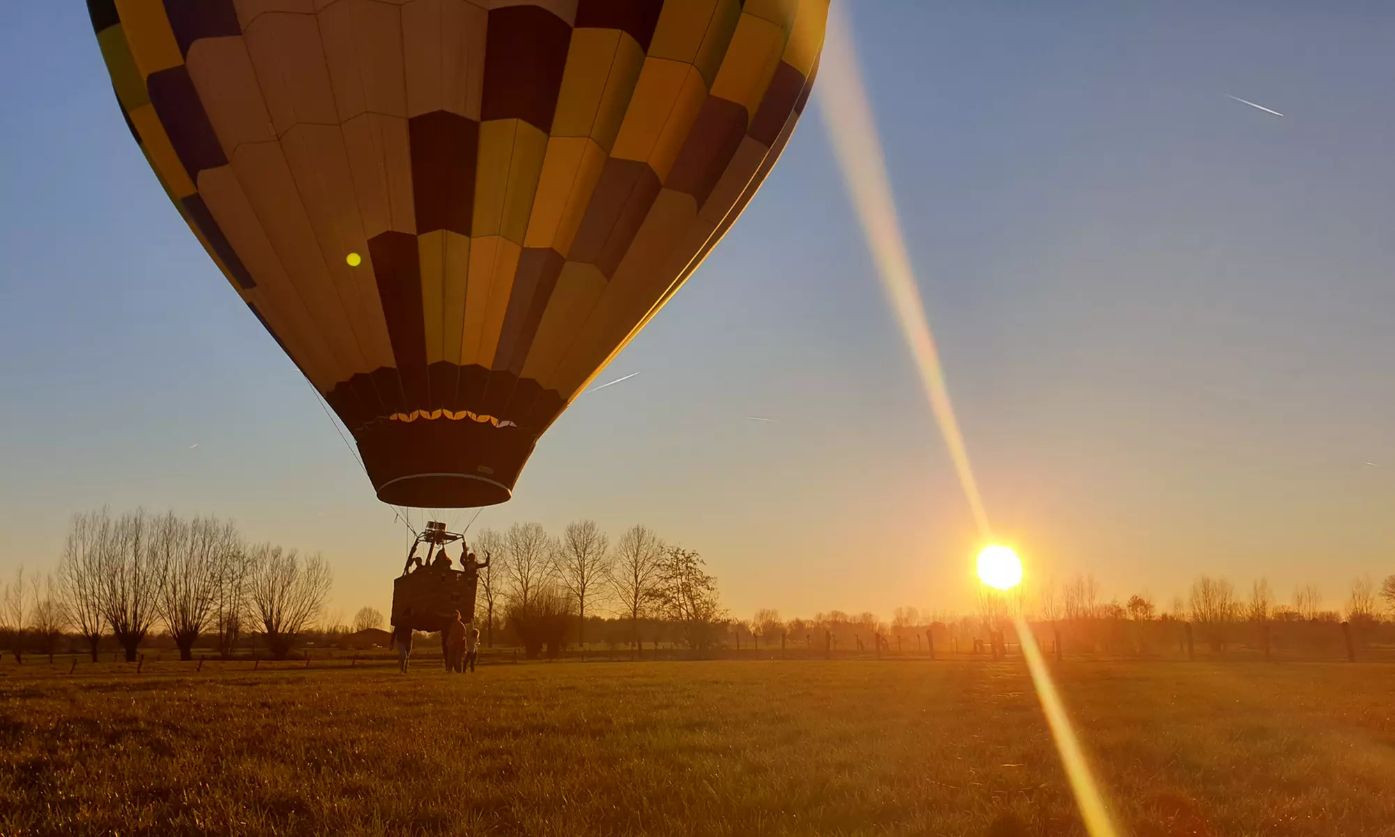 La Belgique vue d'en haut : vol en montgolfière et apéritif champagne
