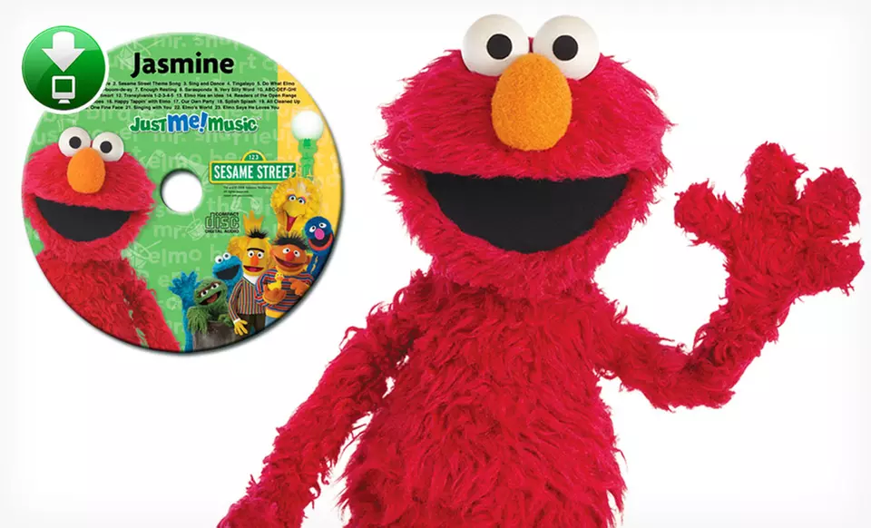 $9.99 for Personalized Elmo and Friends Sing-a-Long Album Download from Just Me Music ($19.95 list price) - Primary Image