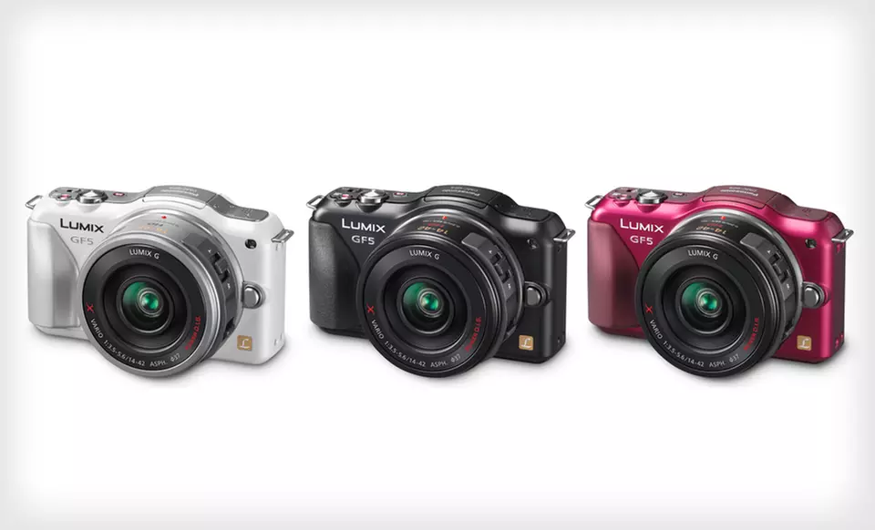 $399 for Panasonic GF5X Camera with Power Zoom Lens Kit ($749.99 List Price). 3 Color Choices. Free Shipping & Returns. - Primary Image