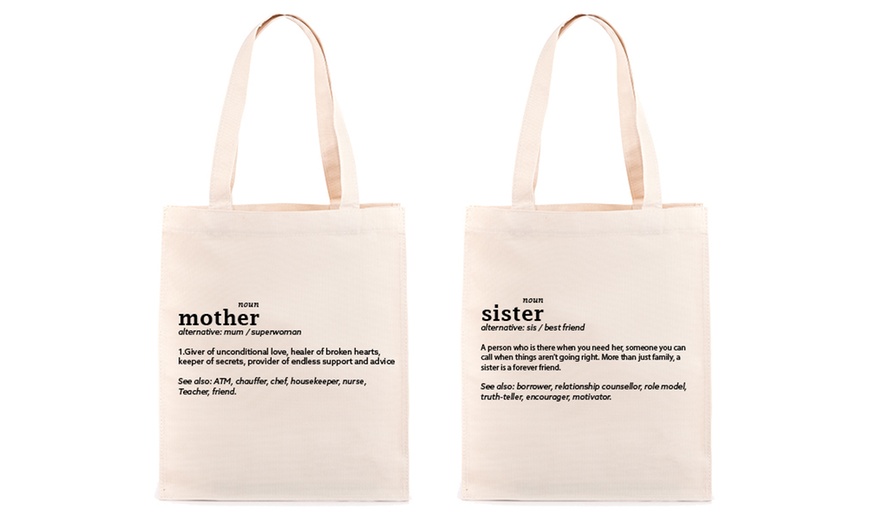 Image 12: Family Tote Bag