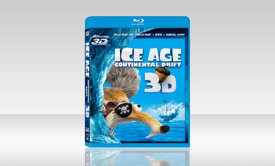 Ice Age: Continental Drift  Blu-ray 3D/Blu-ray/DVD Combo Pack with Digital Download - Primary Image