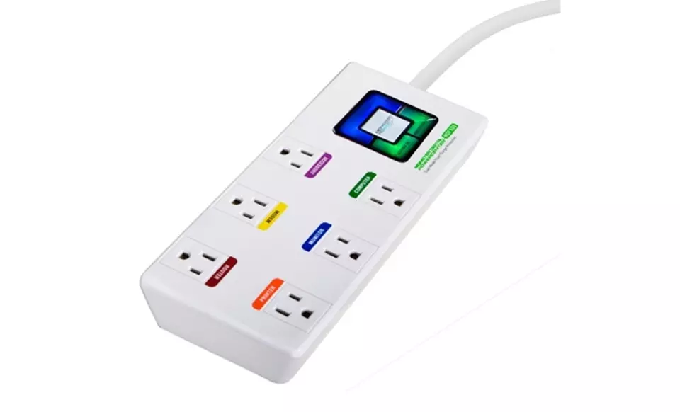 Monster Power 6-Outlet Digital Surge Protector - Primary Image
