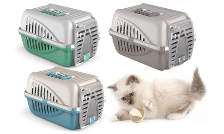 Trasportino per animali Panzer Made in Italy disponibile in 3 colori