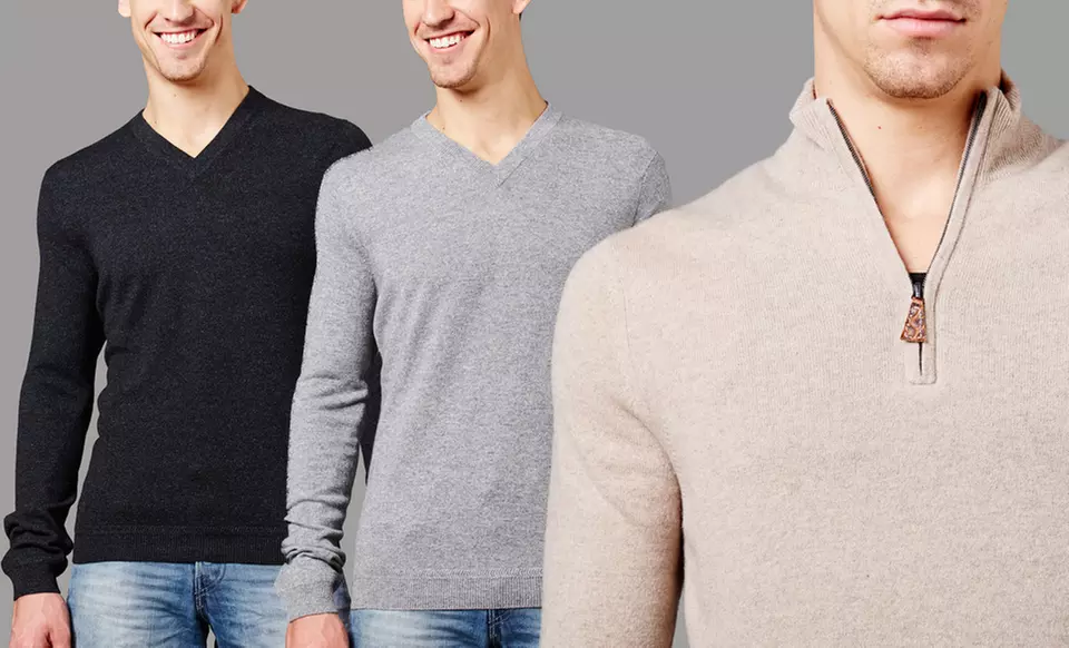 Forte Men's Cashmere. Multiple Options. - Primary Image