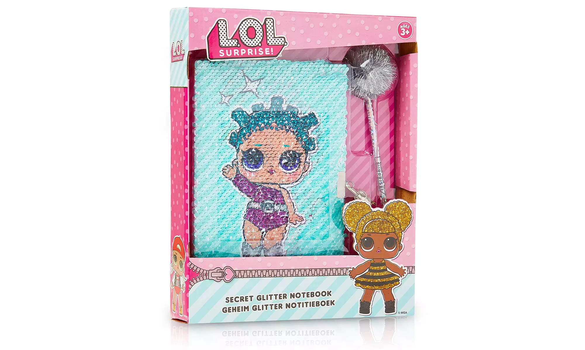 L.O.L Surprise Secret Glitter Notebook - Primary Image
