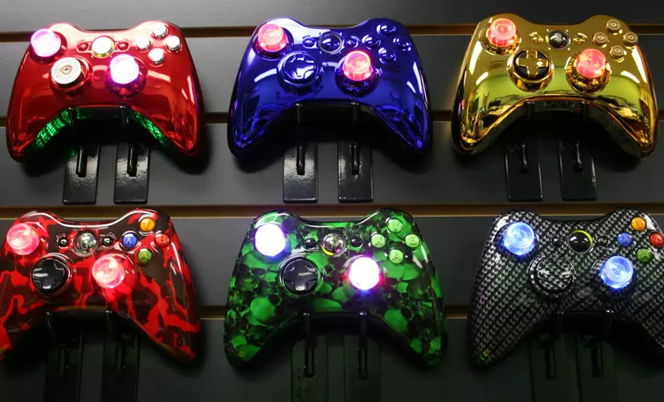 $29.99 for a Custom Wireless Xbox 360 Lighted Modded Controller from Ms4R Modz ($106 List Price). Free Shipping. - Primary Image