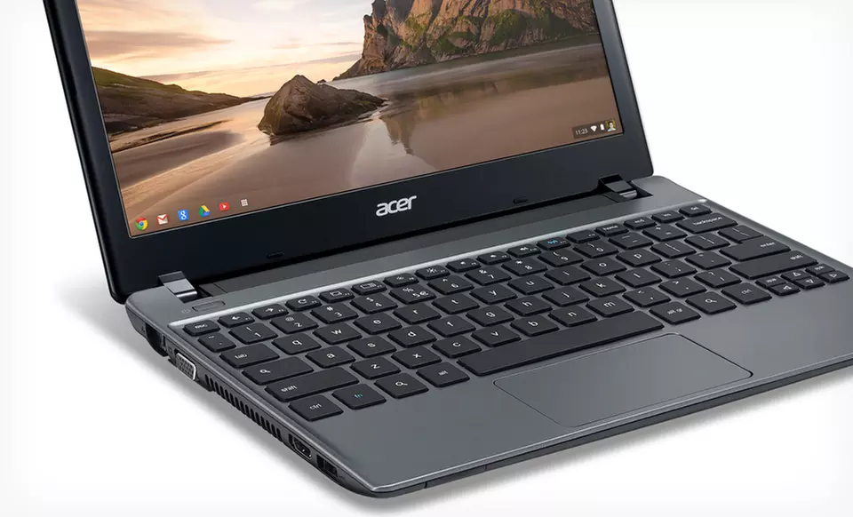 Acer 11.6" Chromebooks C710-2833 or C710-2856 with 16GB SSD and 2GB RAM (Refurbished). Free Returns.﻿  - Second Medium