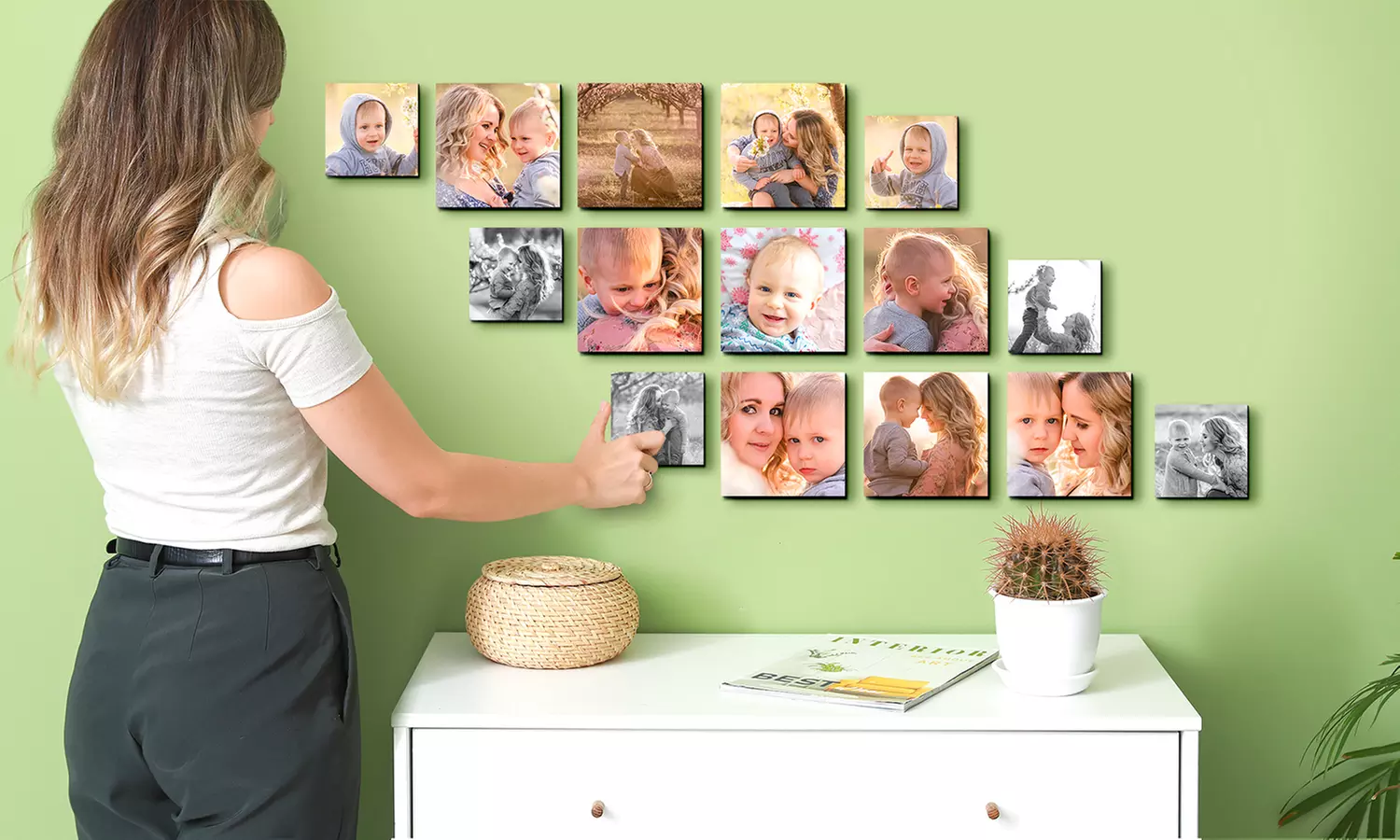 Peel & Stick Premium Photo Canvas Prints from Printerpix (Up to 88% Off). Six Options Available. - Primary Image