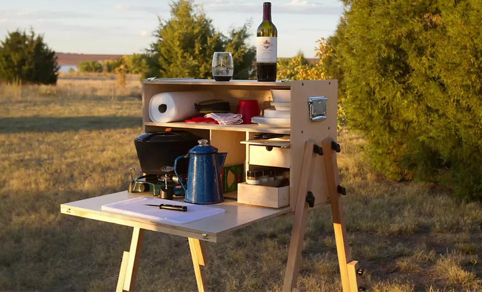 $399.99 for a My Camp Kitchen Outdoorsman Cooking Bundle ($564 List Price). Free Returns. - Primary Image