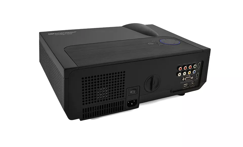 Favi Home-Theater LCD HD Projector with HD Resolution and Up to 200" Picture - Second Medium