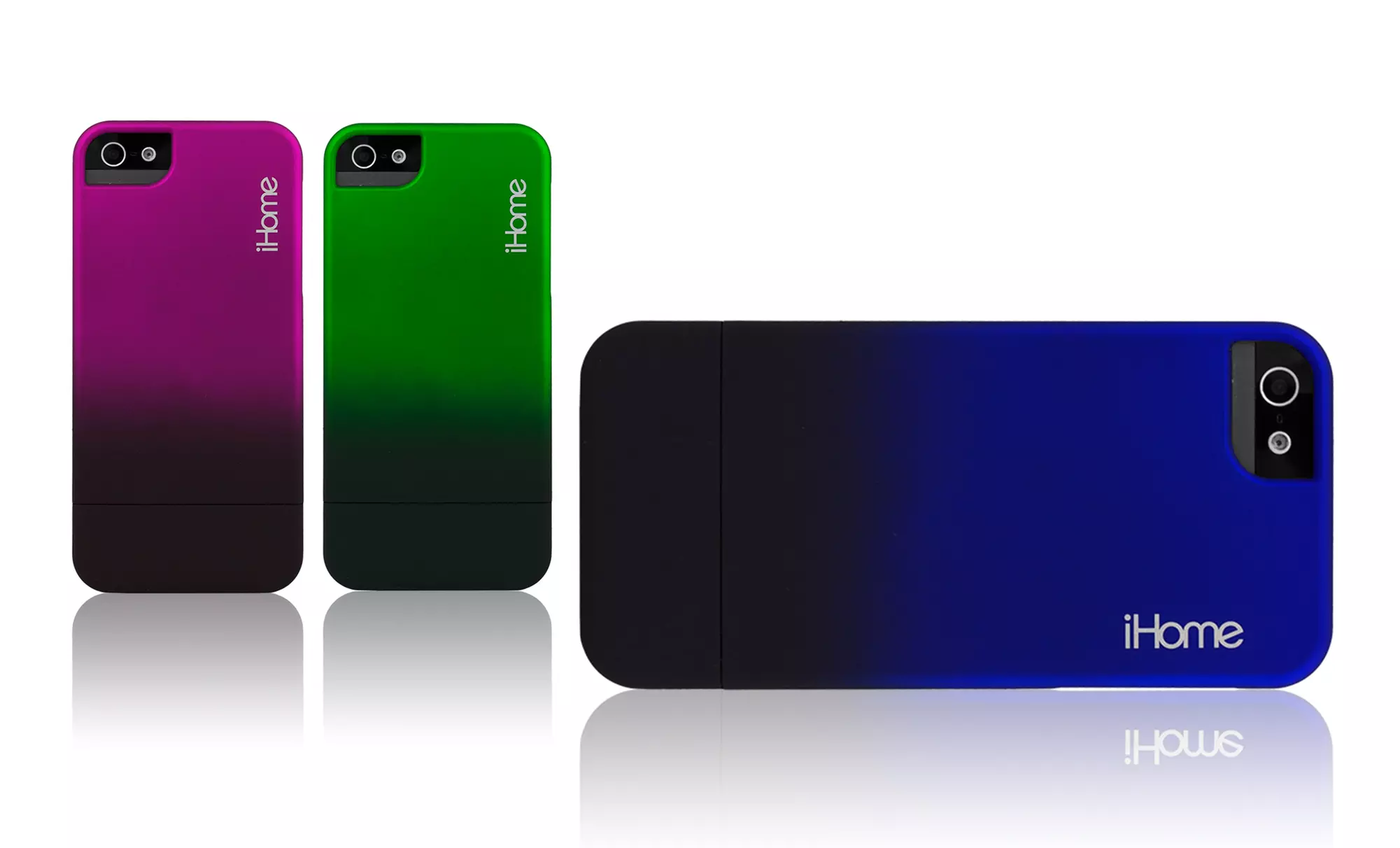 iHome Fade Case for iPhone 5/5s in Blue, Gray, Green, Orange, Pink, or Red. Free Returns.  - Primary Image