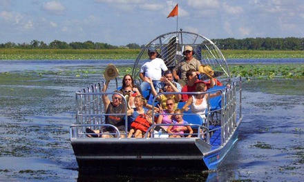 Florida Everglades Airboat Tour - Big Toho Airboat Rides, Inc. | Groupon