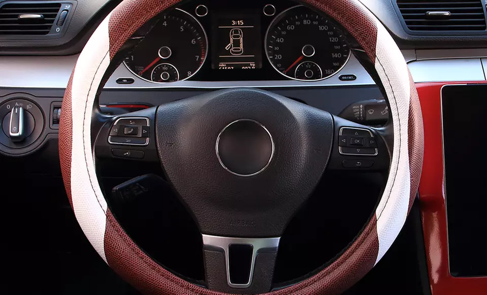 Sports-Themed Steering Wheel Cover - Second Medium