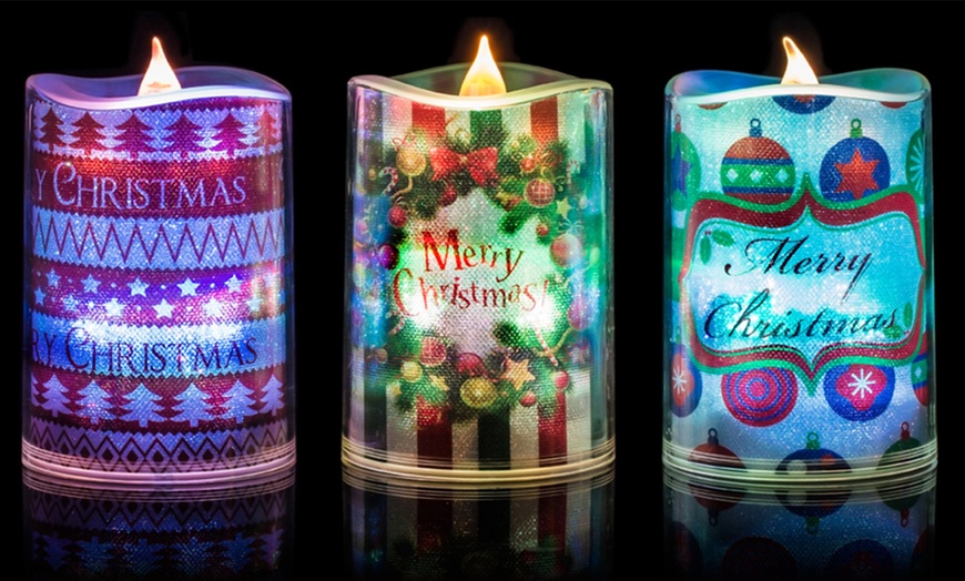 Image 1: LED Christmas Candles 