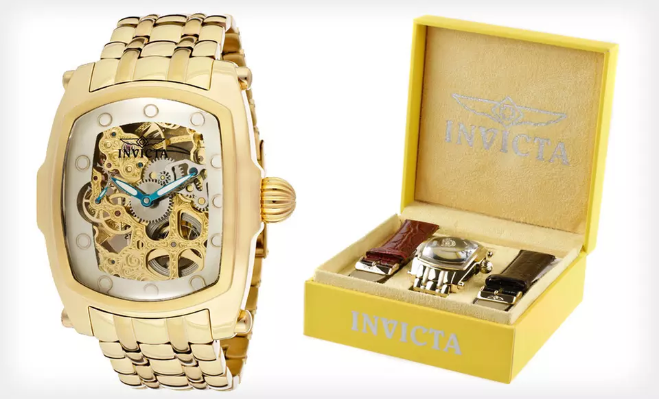 $115 for an Invicta Lupah Watch ($1,395 List Price). Eight Styles Available. Free Shipping and Free Returns. - Second Medium