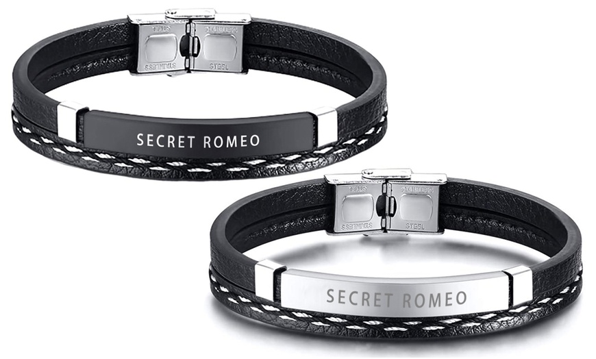 Image 9: Bracelet pour homme "Secret Romeo"