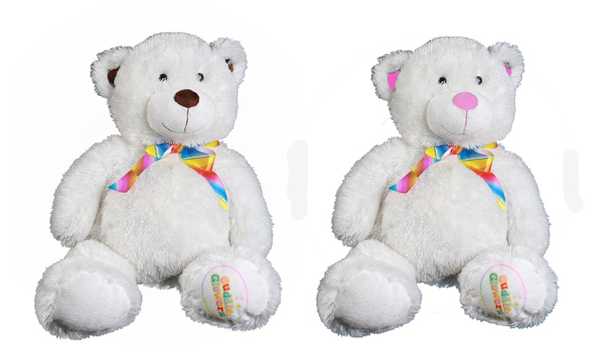 Image 3: Light-Up 60cm Teddy Bear