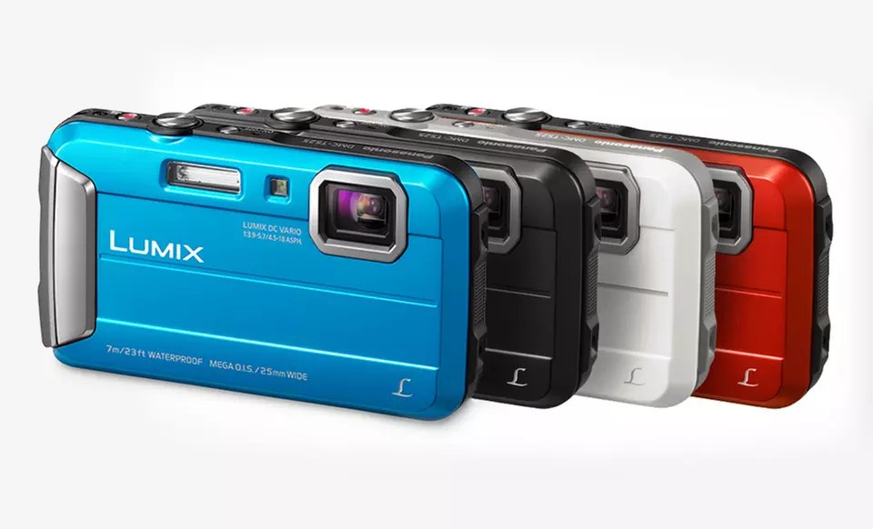 Panasonic Lumix 16.1 MP Rugged﻿ Digital Camera with 8x Intelligent Zoom (DMC-TS25). Multiple Colors. Free Returns. - Primary Image