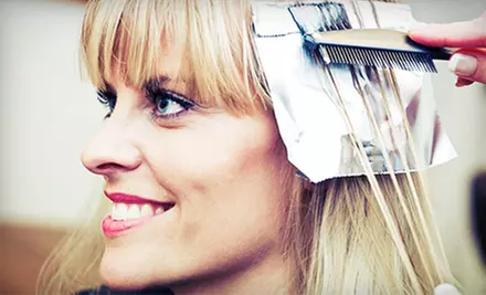 Haircut Package with Optional Partial Highlights from Crystal Sanchez at The Pamper Stop (Up to 60% Off) - Primary Image
