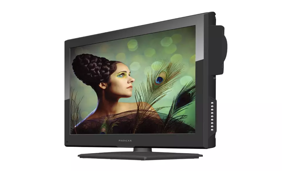 Proscan LED 32" 720p HDTV/DVD Player Combo (PLDVD3213A) (Manufacturer Refurbished). Free Returns.   - Second Medium