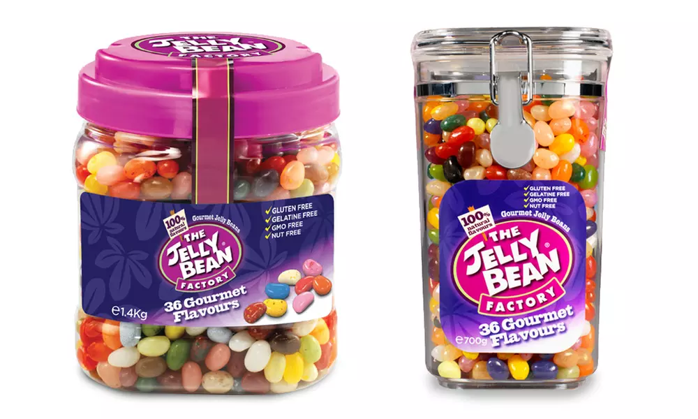 700g (£8.99) or 1.4kg (£11.99) of Gourmet Jelly Beans from The Jelly Bean Factory - Primary Image