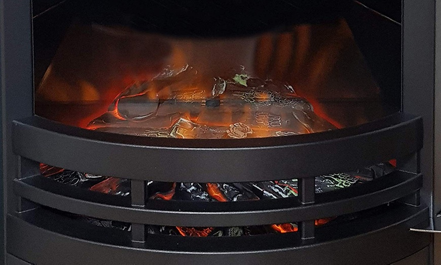 Image 2: Daewoo Flame-Effect Heater