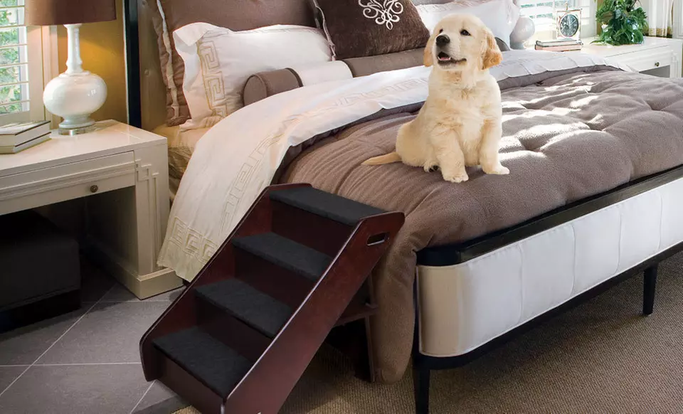 $35 for Animal Planet Wooden Pet Stairs ($79.99 List Price). Free Shipping. - Primary Image