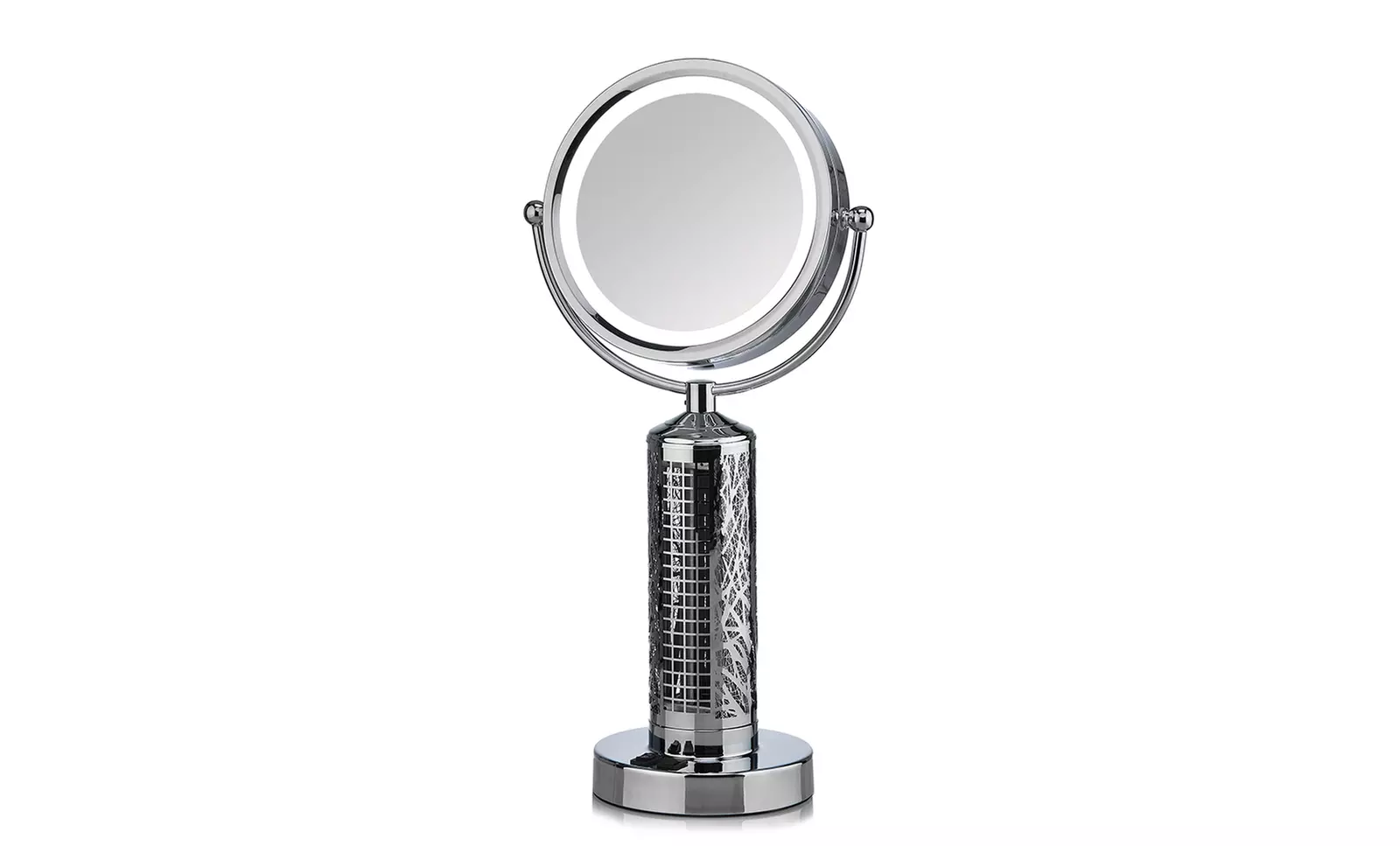 Fanity Illuminated LED 10X Cosmetic Makeup Mirror with Cooling Fan - Primary Image