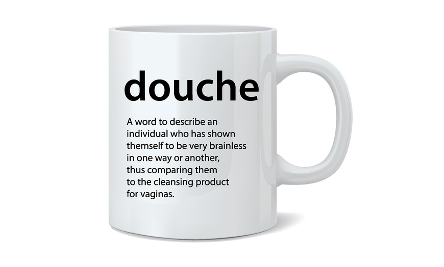 Image 14: One or Two Definition Novelty Mugs