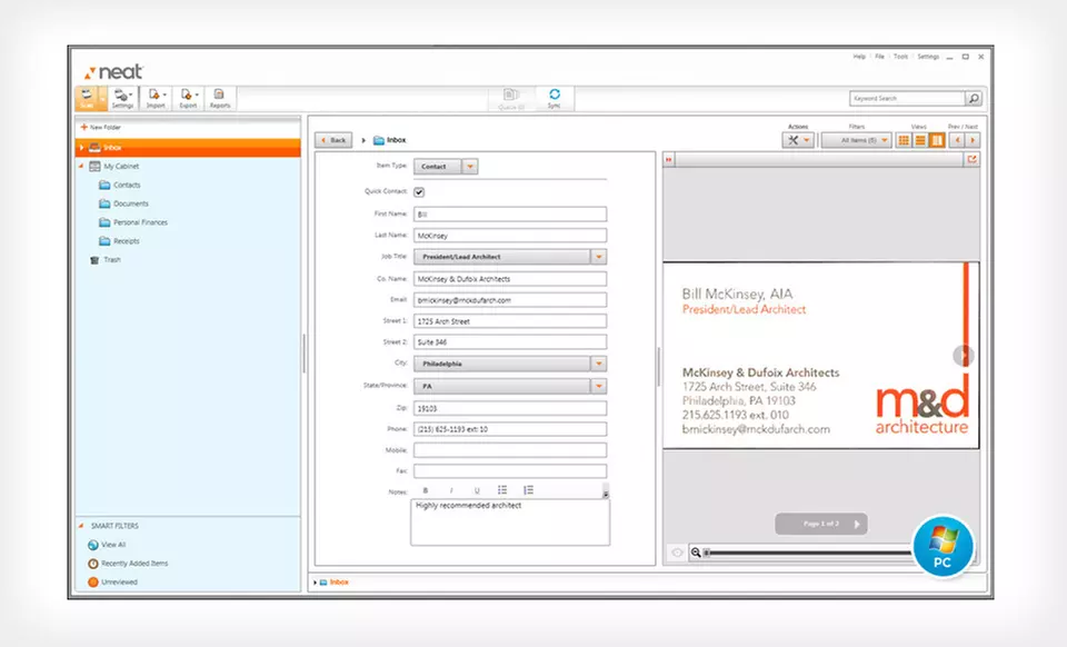 Neat Desktop or Mobile Scanner (Manufacturer Refurbished) (Up to 55% Off). Free Shipping and Returns. - Second Medium