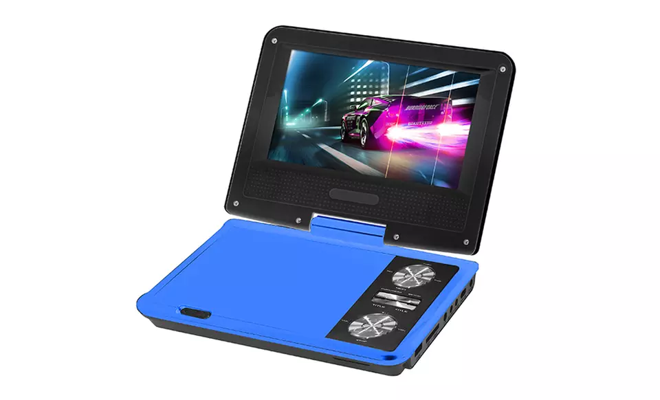 Impecca Portable DVD Player in Black or Blue (DVP775). Free Returns. - Second Medium