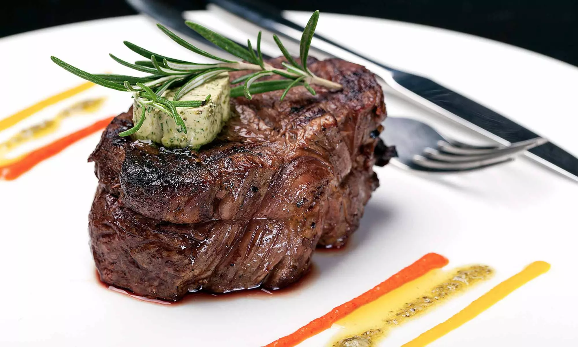 American Steak and Seafood for Up to Two or Four People at Parea (Up to 44% Off) - Primary Image