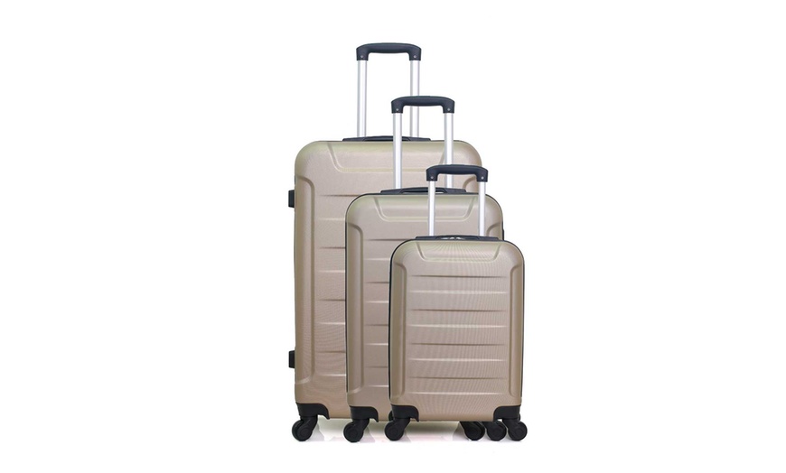 Image 8: Three Suitcases Set