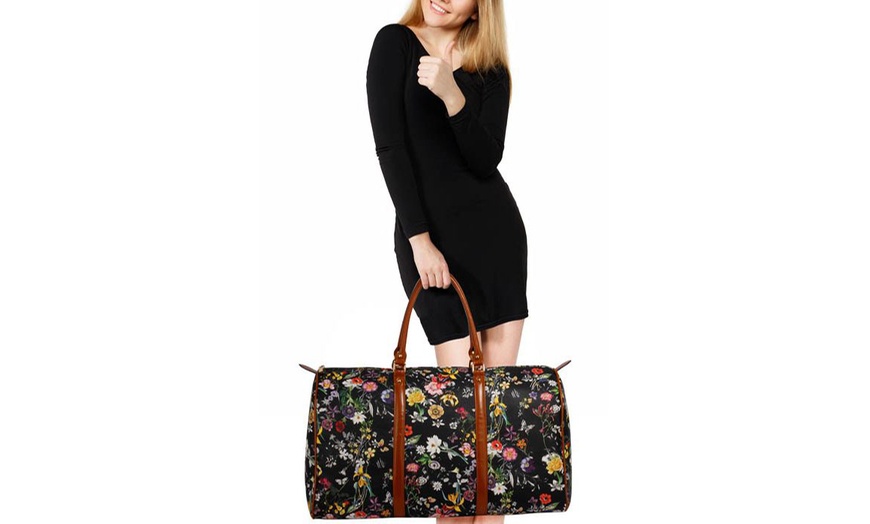 tripp floral holdall