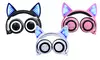 K10 Cat Ear Bluetooth LED Headphones