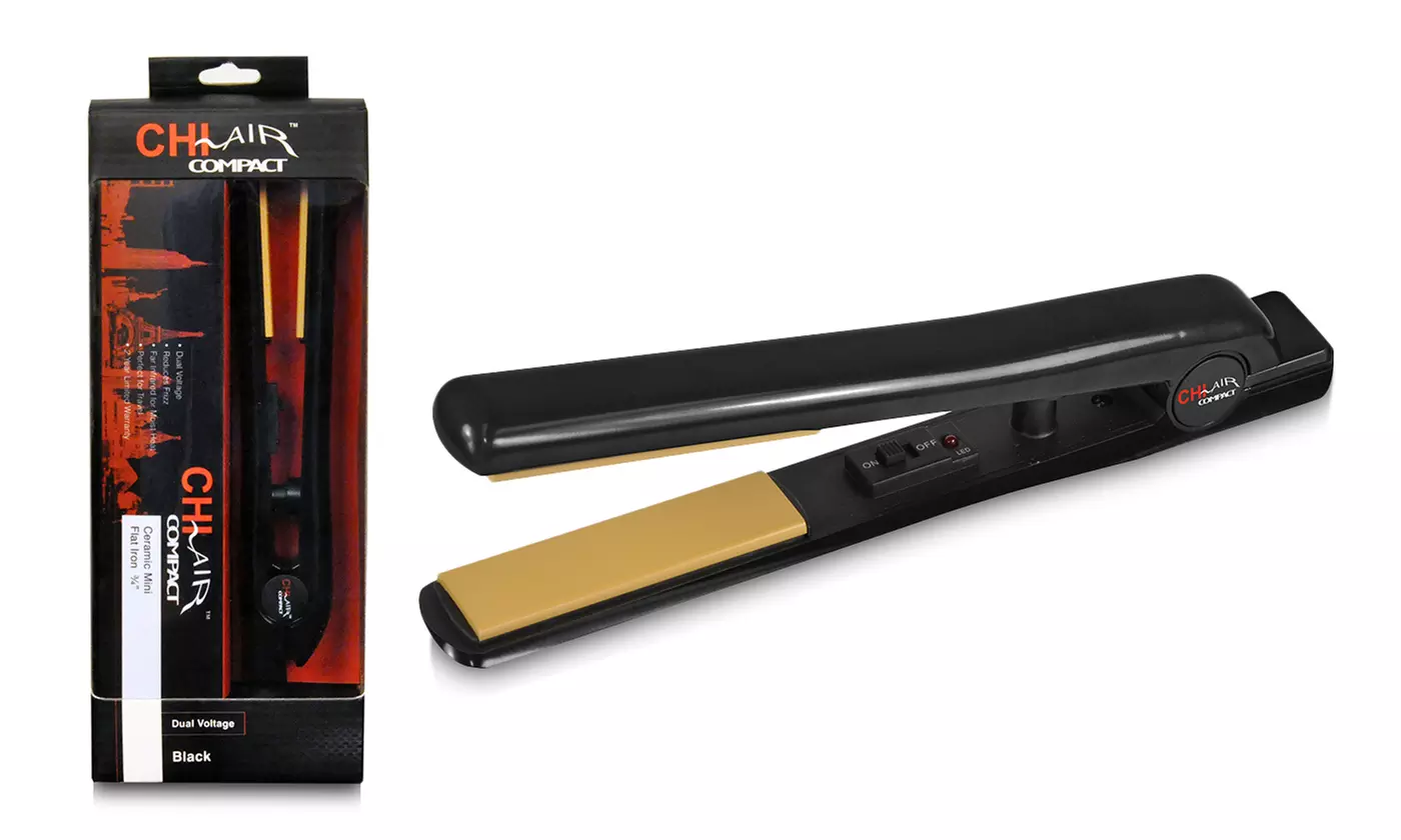 CHI Air Compact 0.75" Ceramic Travel Flat Iron Hair Straightener - Primary Image
