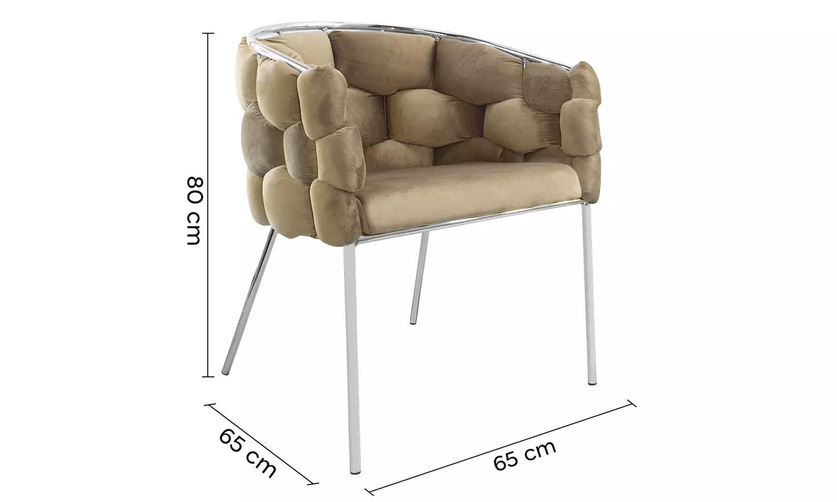 Set di 2 poltrone Baloon Bubble Arabella