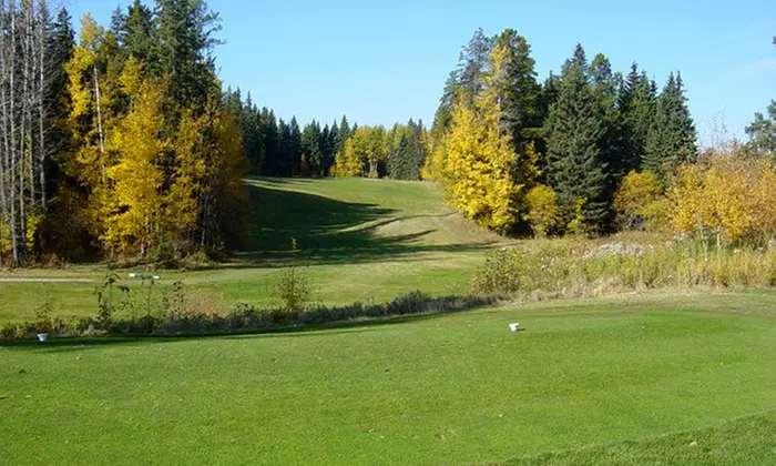 18-Hole Golf Outing for Two or Four Including Cart Rental at Drayton Valley Golf Club (Up to 52% Off) - Primary Image