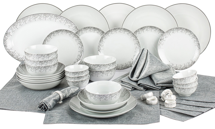 Image 3: Waterside 50-Piece Dinner Set