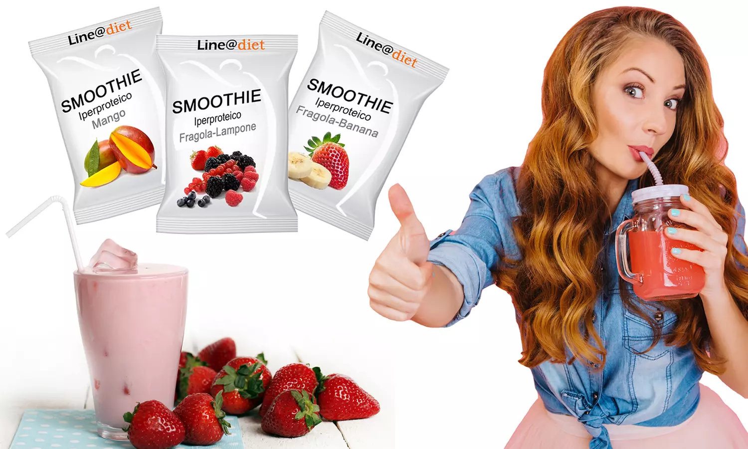 7, 14 ou 28 smoothies hyperprotéinés de Line@Diet - Primary Image