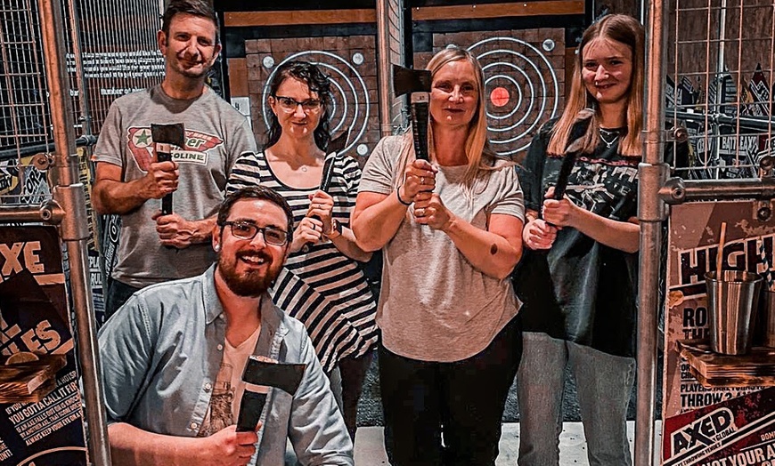 Image 9:  60-Minute Axe-Throwing Session at Axed Global