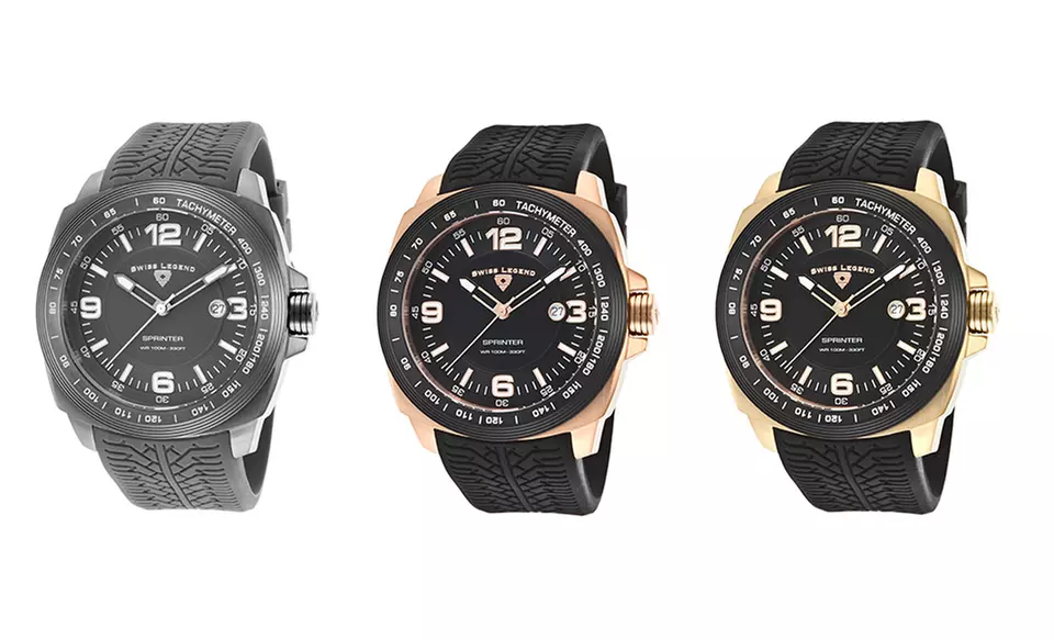 Swiss Legend Men's Sprinter Watch. Multiple Styles Available. Free Returns. - Primary Image