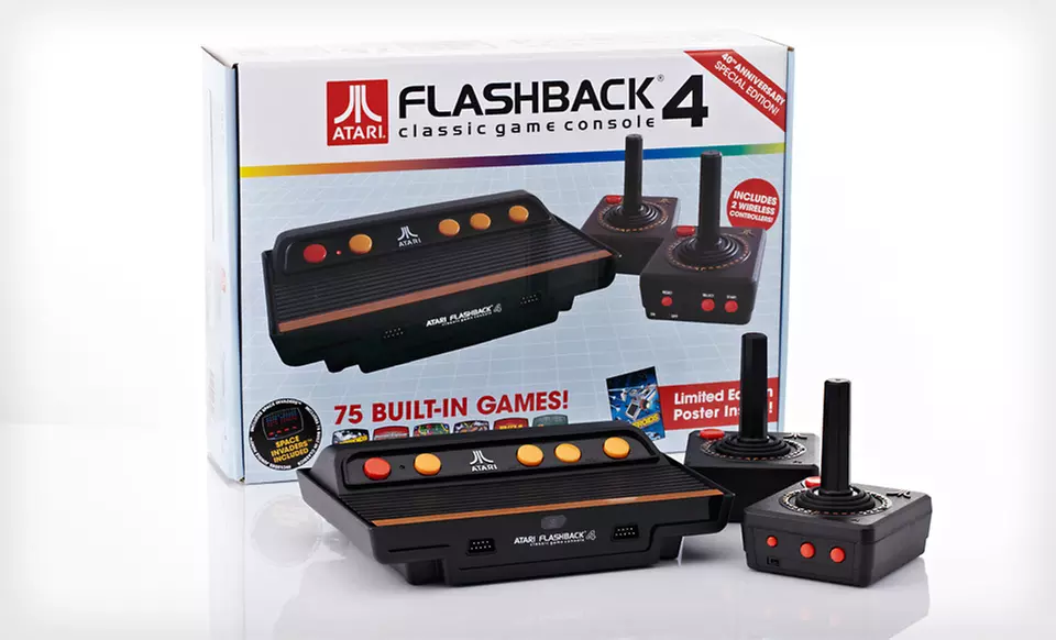 $36 for an Atari Flashback 4 Classic-Game Console ($49.99 List Price). Free Shipping and Free Returns. - Second Medium