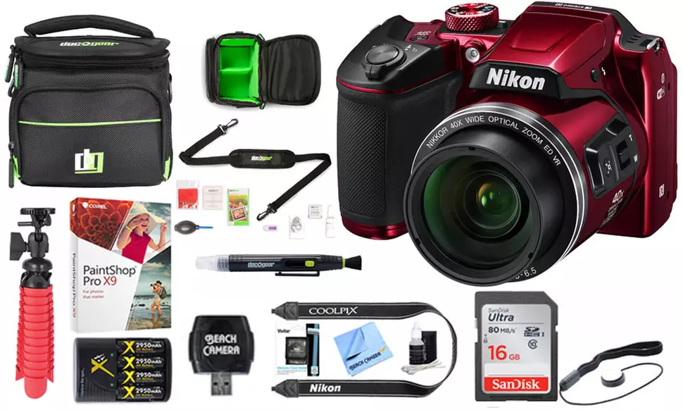 Nikon COOLPIX B500 16MP Digital Camera with 40x Optical Zoom and Wi-Fi  - Primary Image